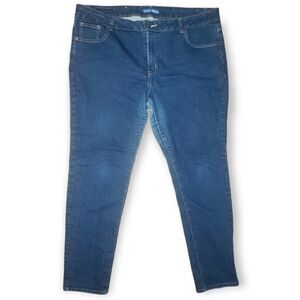 Womens Studio Omega Blue Jeans Plus Size 20